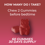 SLEEP WELL Gummies- Improves Sleep Quality, Supports Immune Function, & Anti-Aging Effects.