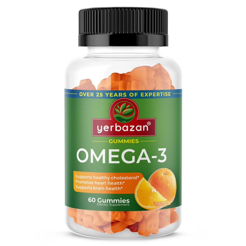 OMEGA3 Gummies- Improves Heart Health, Brain Health and Cognitive Function.